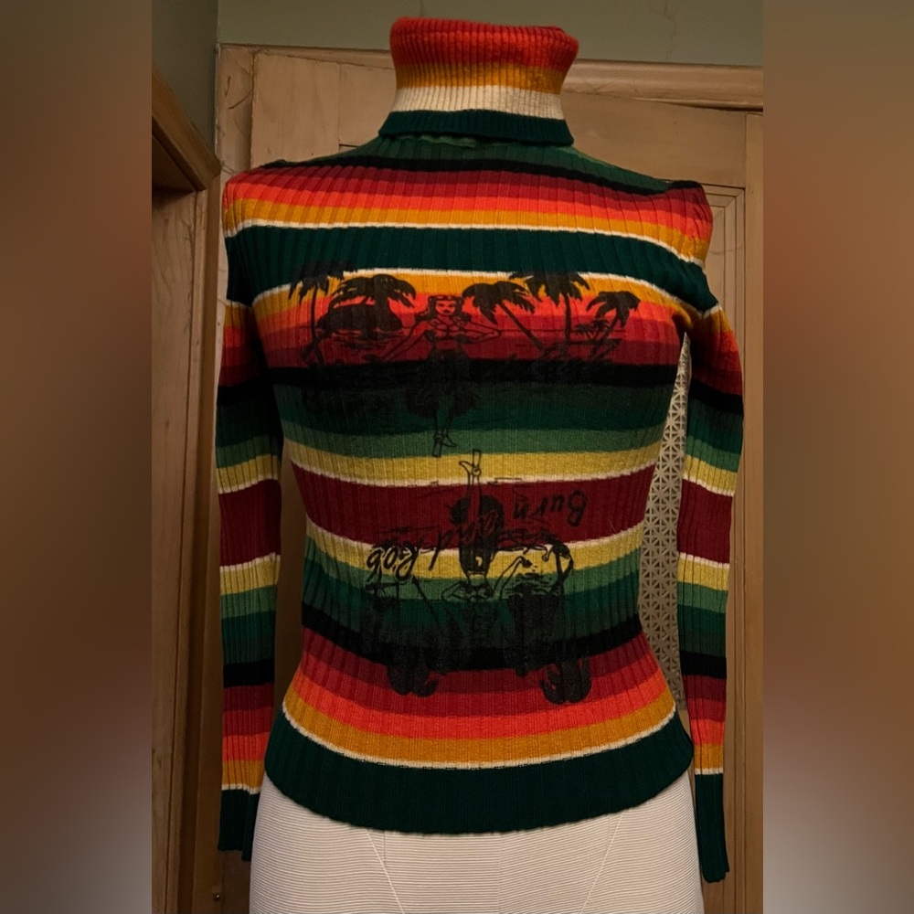 Vintage Hawaiian sweater M